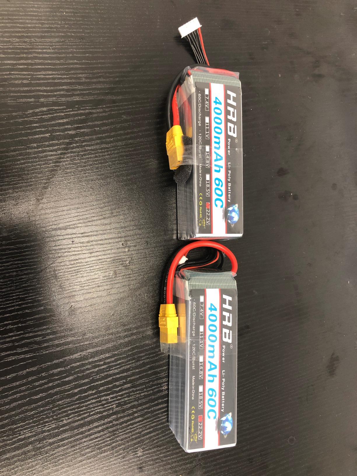 HRB 6S Lipo Battery XT90 4000mAh 60C Soft Case 22.2V RC Lipo Battery for RC Quadcopter Helicopter Car Truck Boat Hobby (2packs) customer photo 2