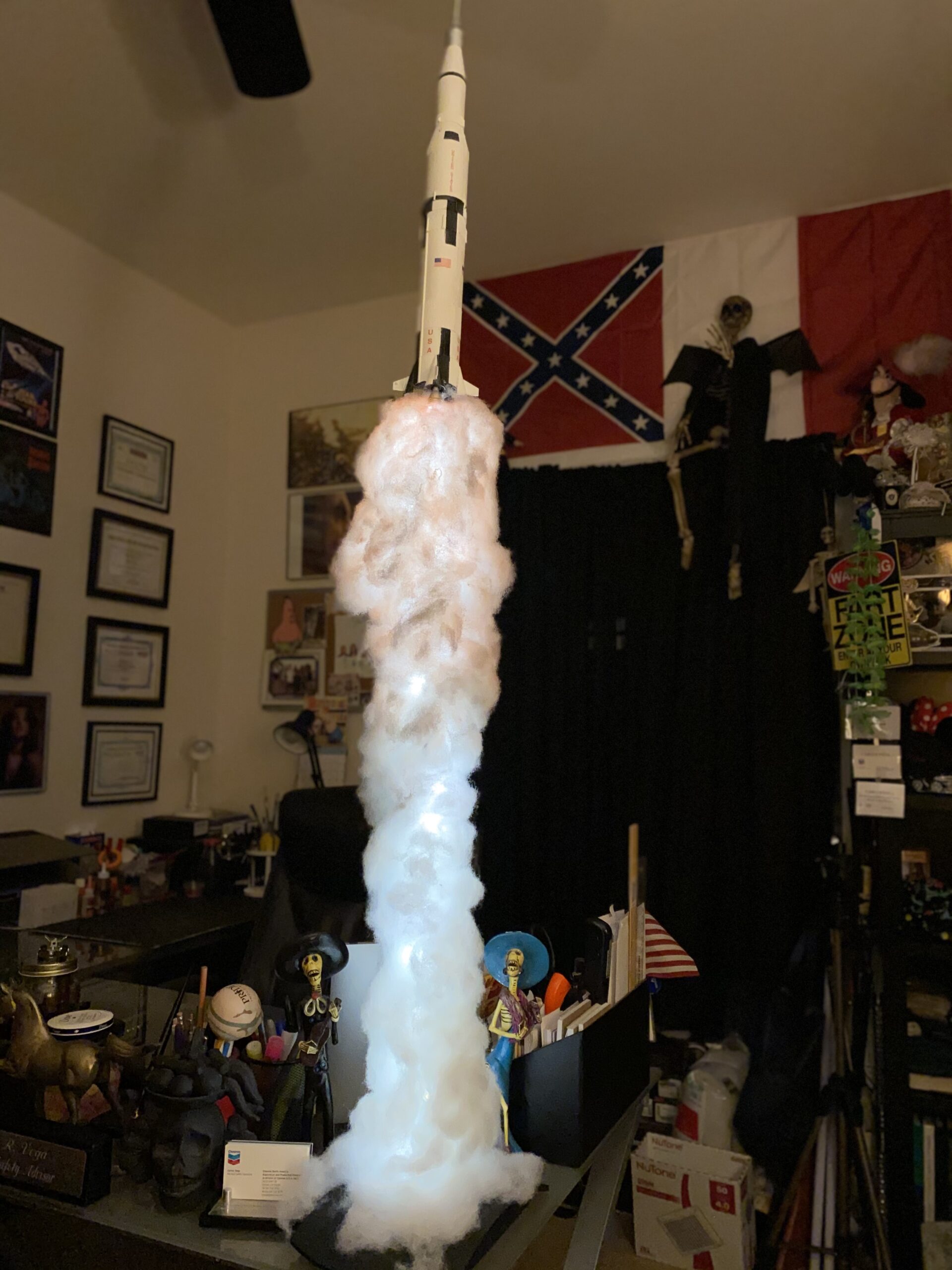 Saturn V Rocket 1:200 Scale Model Kit customer photo 2