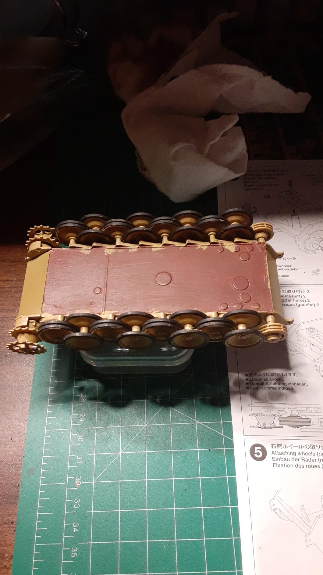 TAMIYA 1/48 German Tank Panther Ausf D TAM32597 Plastic Models Armor/Military 1/35 customer photo 2