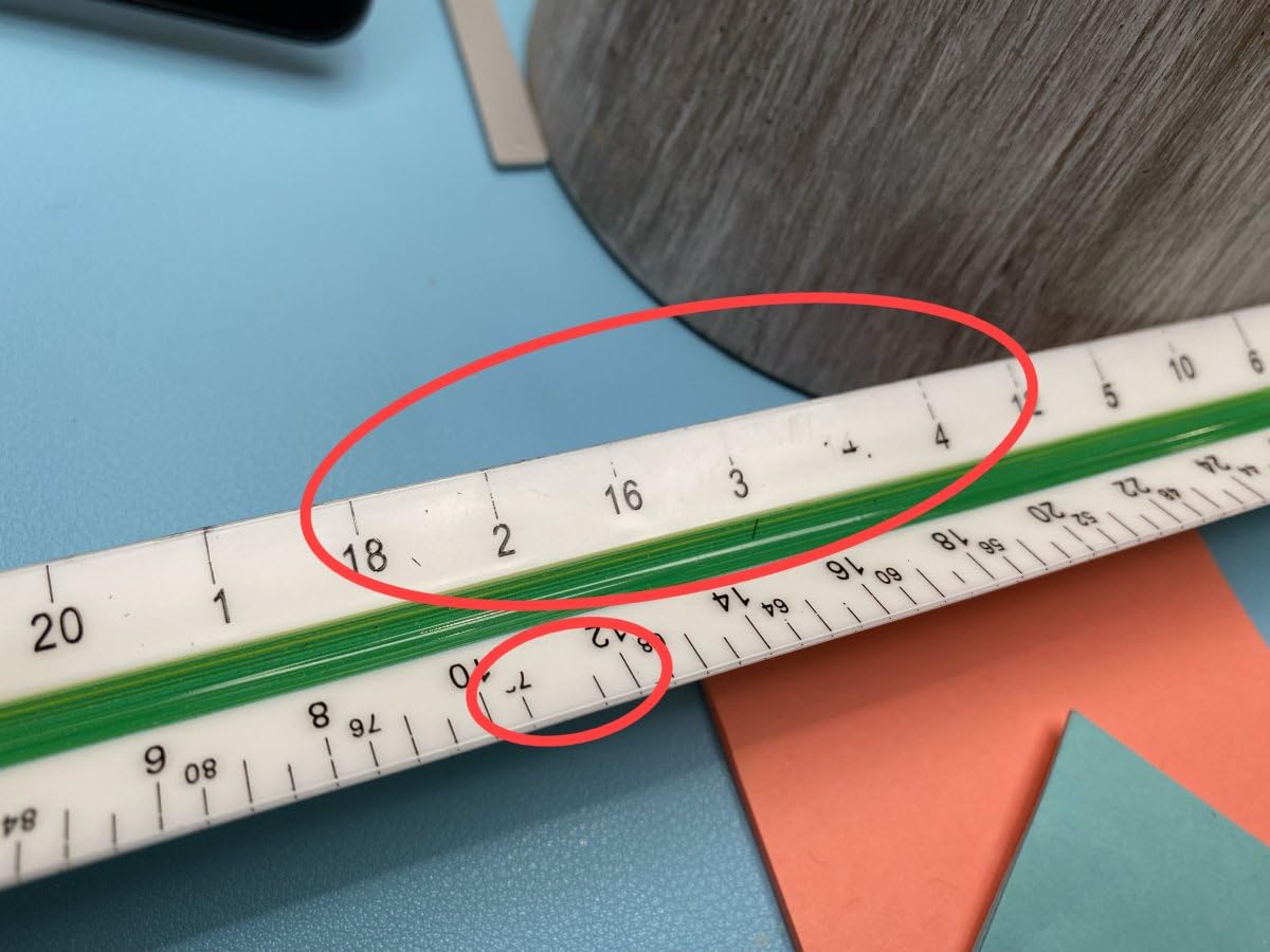 Mr. Pen Architectural Scale Ruler, 12