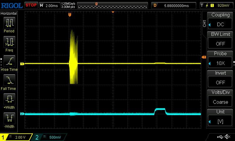 RIGOL Digital Oscilloscope DS1202Z-E 200 MHz 2-Ch 1 GSa/s 24 Mpts 30,000 wfms/s UltraVision 7