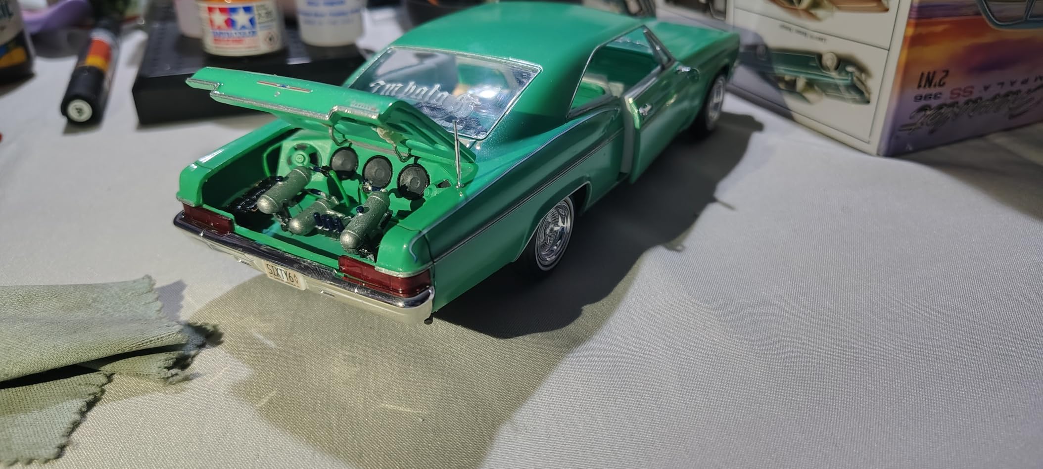 85-4497 '66 Chevy Impala SS 396 2N1 Model Car Kit 1:25 Scale 148-Piece Skill Level 4 Plastic Model Building Kit customer photo 1