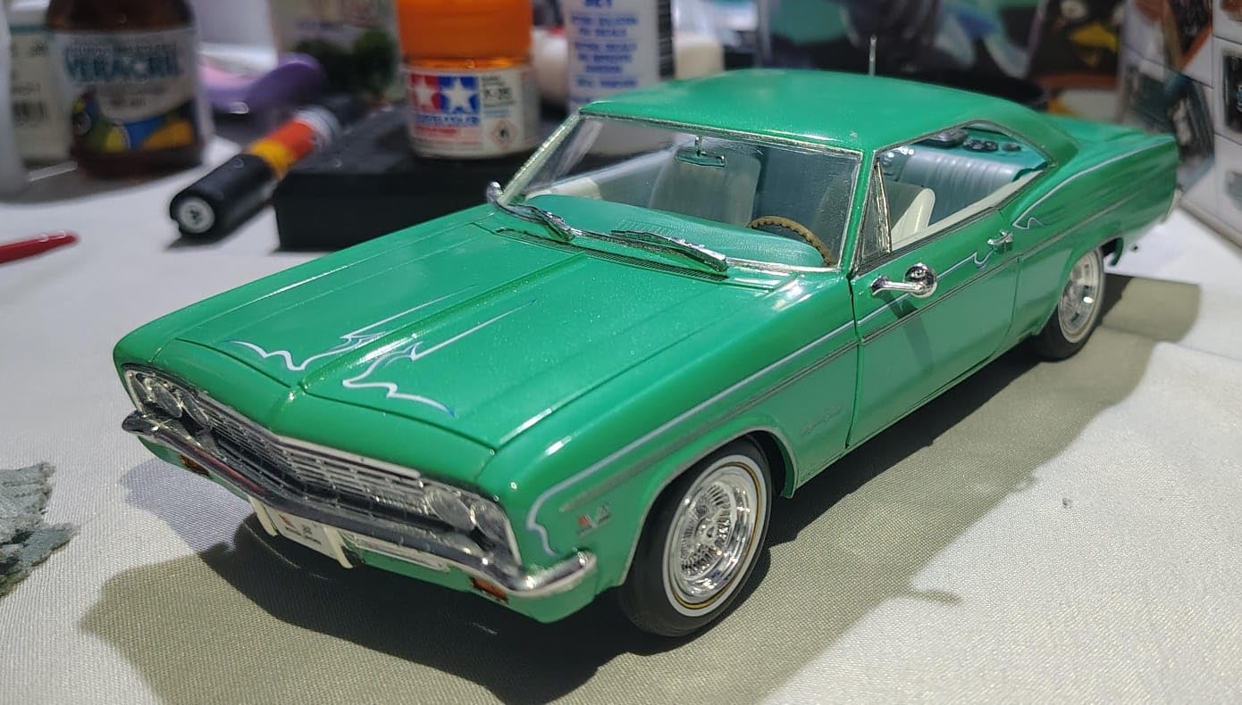 85-4497 '66 Chevy Impala SS 396 2N1 Model Car Kit 1:25 Scale 148-Piece Skill Level 4 Plastic Model Building Kit customer photo 2