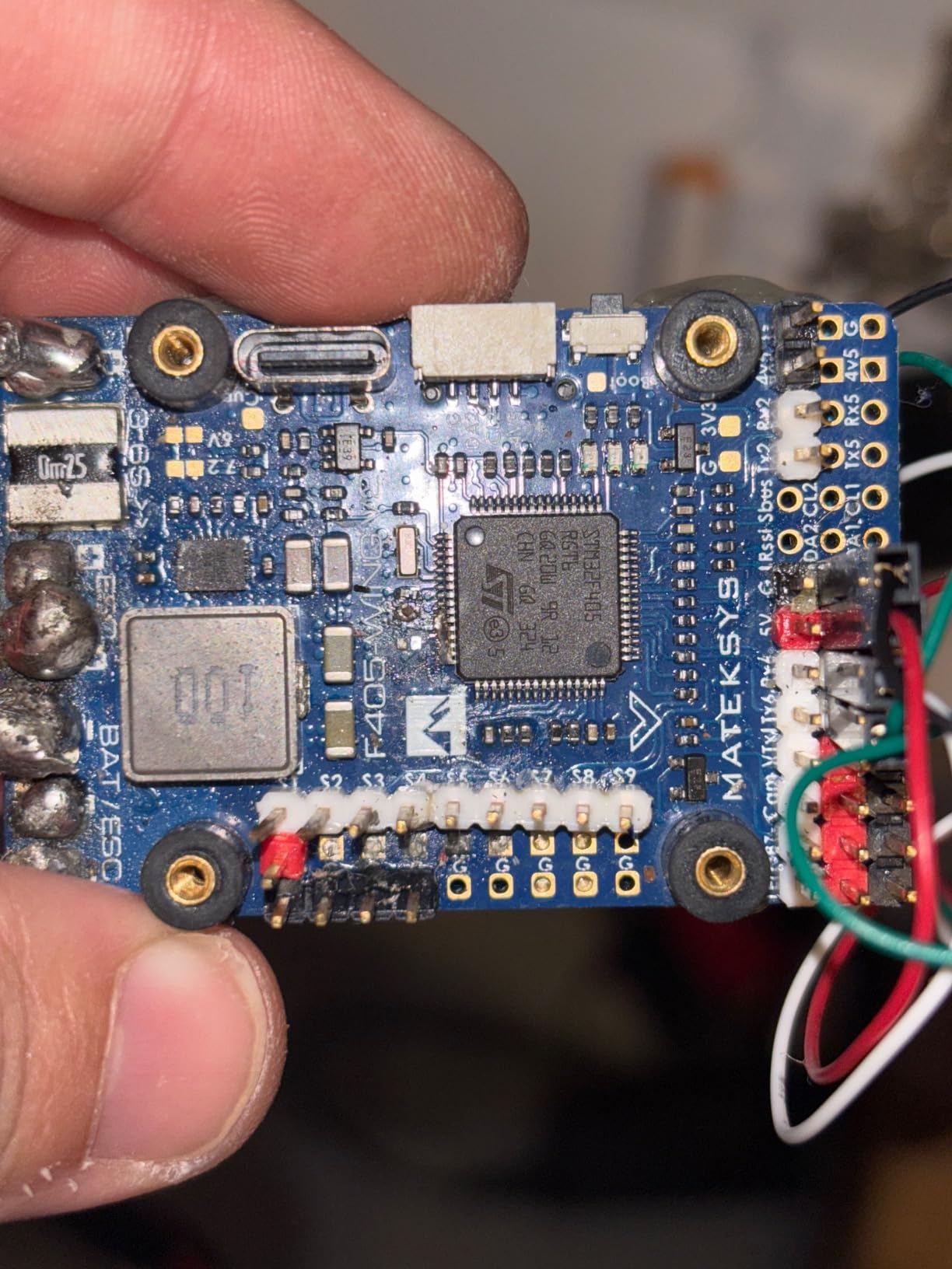 MATEK Mateksys F405 Wing V2 Flight Controller F4 FC New Layout ICM42688P DPS310 ArduPilot INAV for RC FPV Racing Drone Fixed-Wing customer photo 1