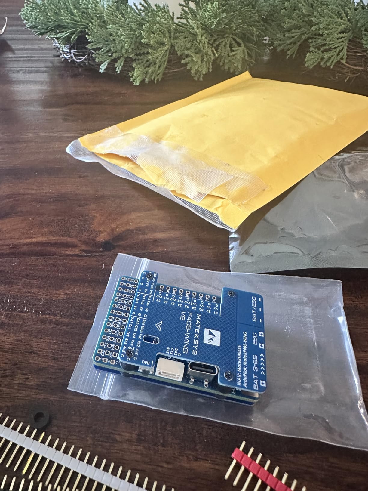 MATEK Mateksys F405 Wing V2 Flight Controller F4 FC New Layout ICM42688P DPS310 ArduPilot INAV for RC FPV Racing Drone Fixed-Wing customer photo 2