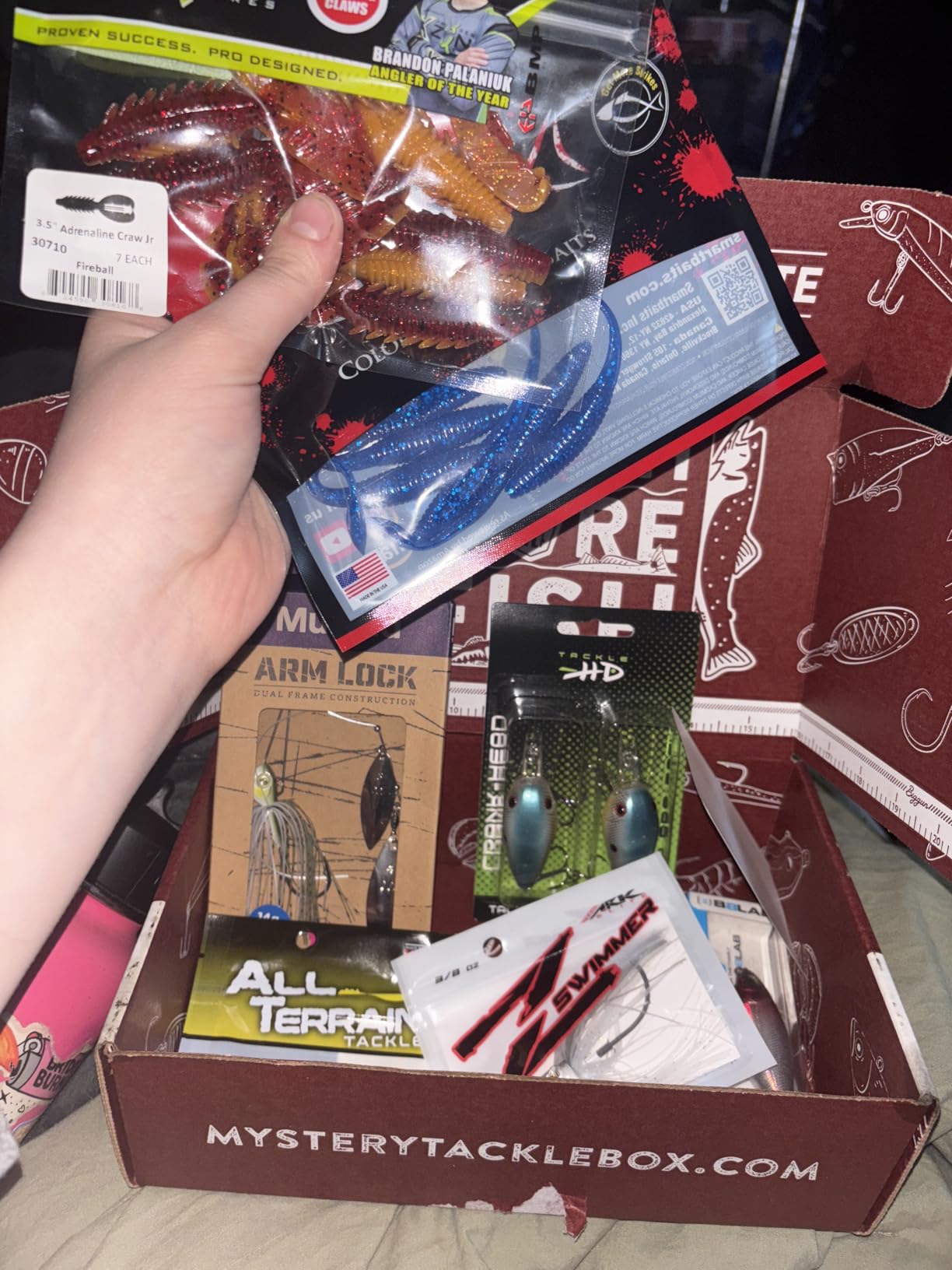 Catch Co Mystery Tackle Box Freshwater Largemouth and Smallmouth Bass Lures Fishing Kit customer photo 1
