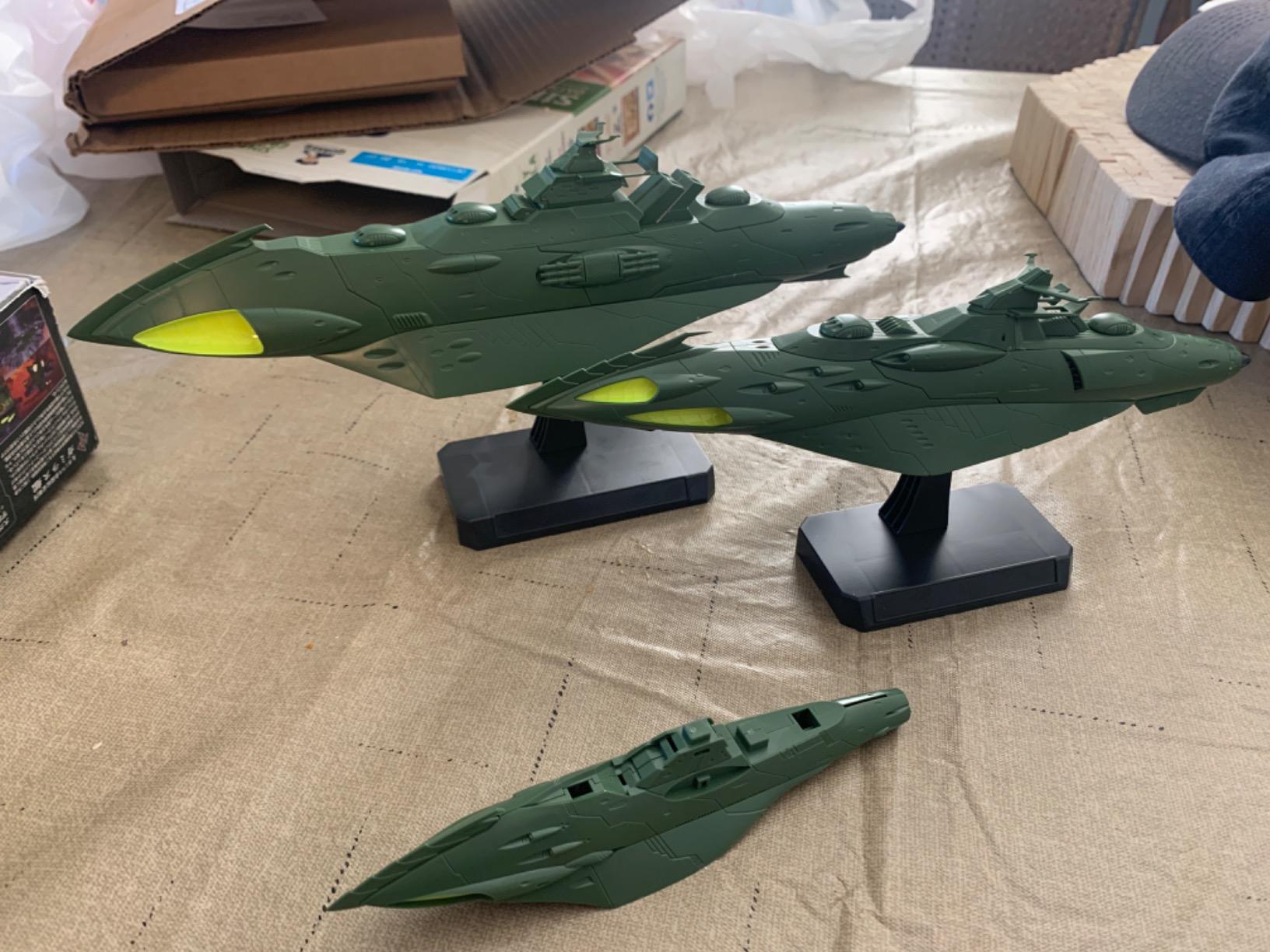 Bandai Hobby - Yamato 2202 - Space Battleship Yamato 2202 Final Battle Ver. (High Dimension Clear), Bandai Spirits Yamato 1/1000 Model Kit customer photo 1