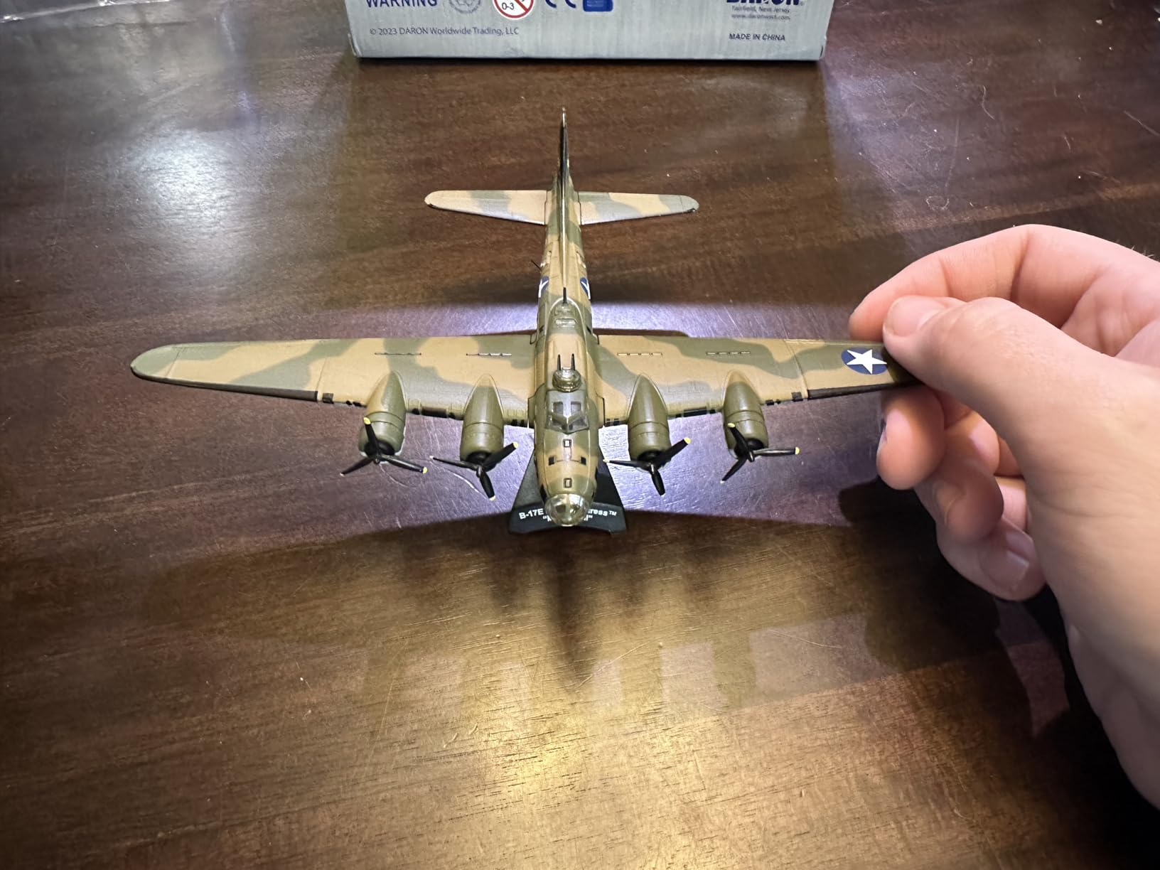 Daron Postage Stamp Series Collectible B-17E Flying Fortress 