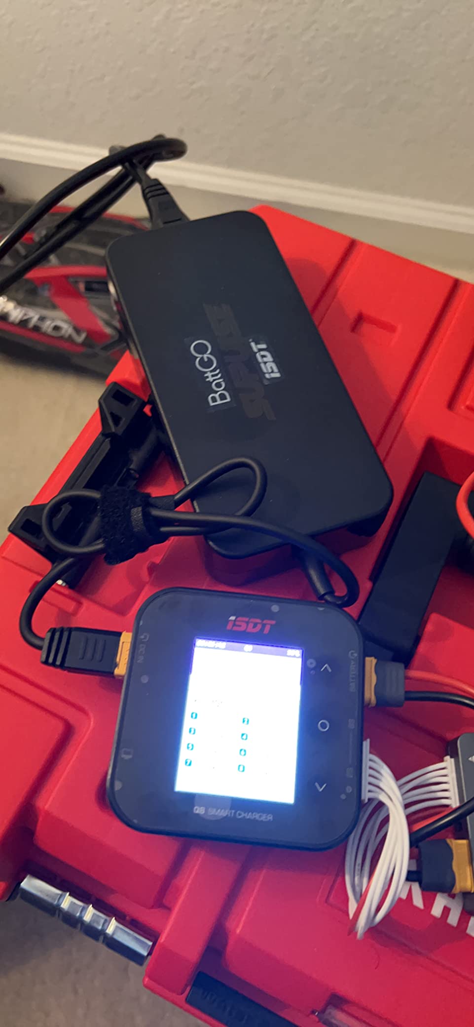 ISDT Air8 Lipo Battery Charger, Balance Charger Discharger 20A 500W DC 1-8S LCD Display Digital Smart Battery Balance Charger customer photo 1