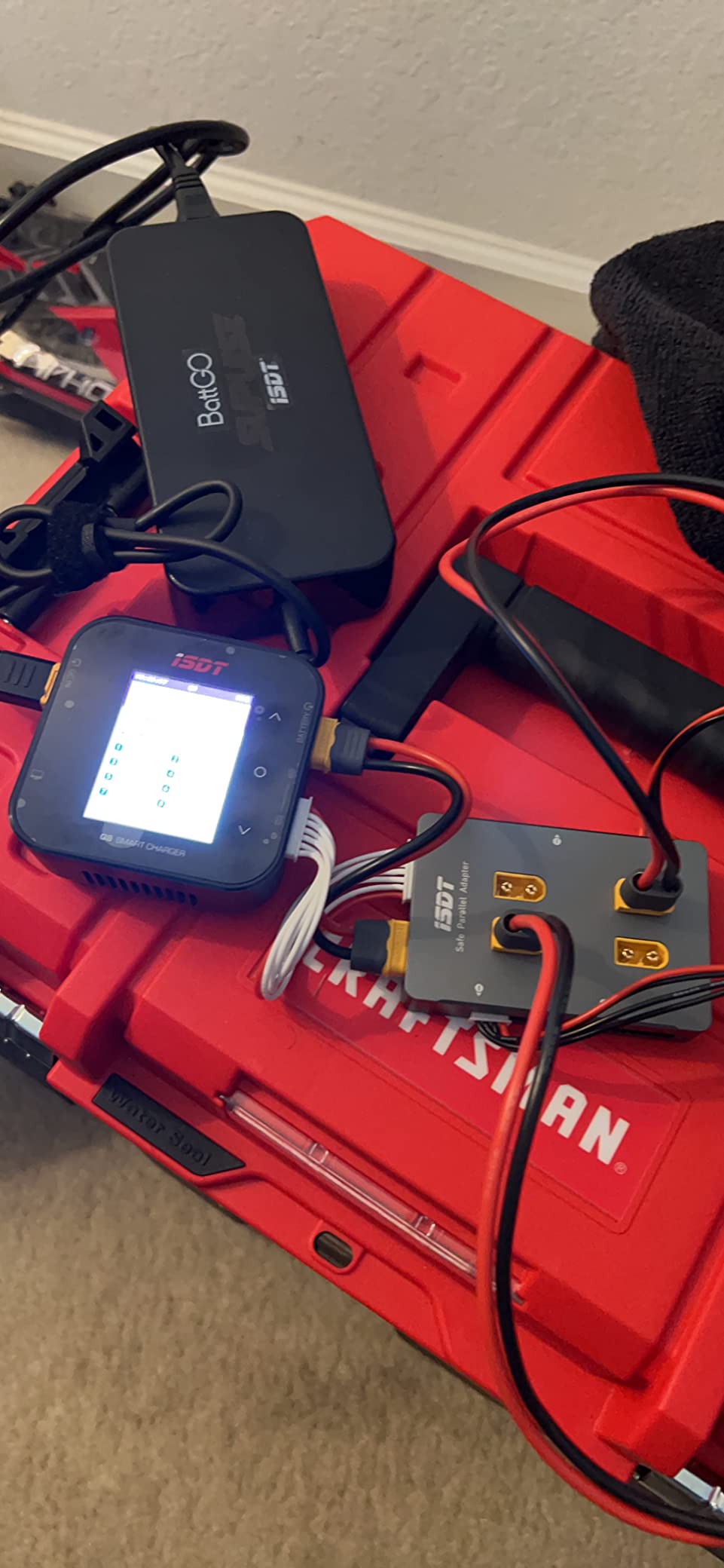 ISDT Air8 Lipo Battery Charger, Balance Charger Discharger 20A 500W DC 1-8S LCD Display Digital Smart Battery Balance Charger customer photo 2