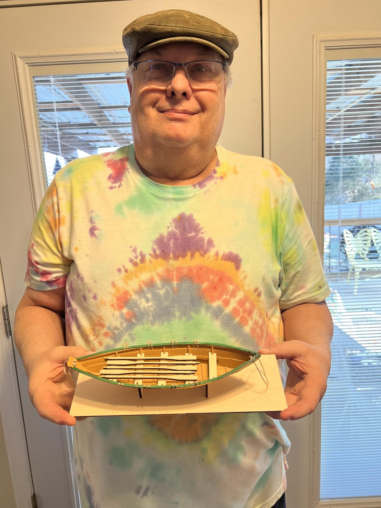 Model Shipways Lowell Grand Banks Dory 1:24 Scale Wooden Ship Model Kit - Beginner Level 1 - Complete Craft Kit for Adults with Tools, Paint, and Glue Included customer photo 2