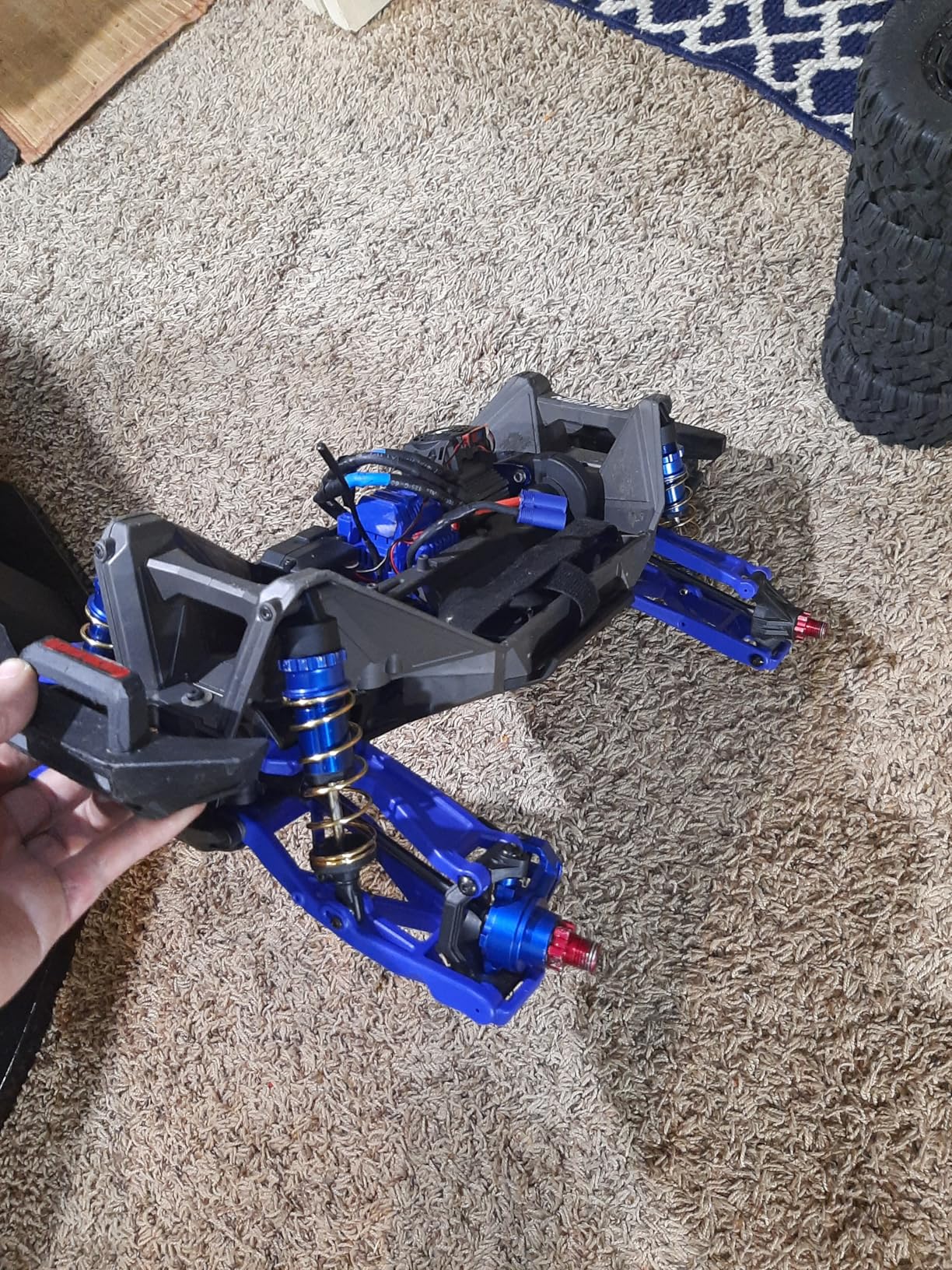 Traxxas Blue WideMaxx Suspension Kit TRA8995X customer photo 2