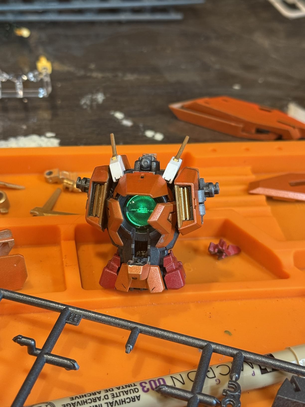 Bandai Hobby - Gundam 00 - Gundam Kyrios, Bandai Spirits MG 1/100 Model Kit customer photo 1