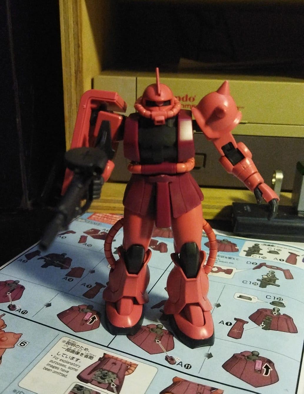 Bandai Hobby - Mobile Suit Gundam - #234 MS-06S Zaku II HGUC 1/144 Model Kit customer photo 1
