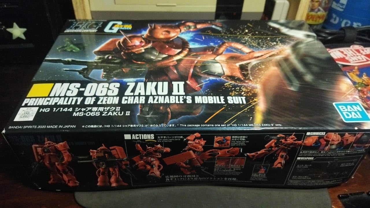 Bandai Hobby - Mobile Suit Gundam - #234 MS-06S Zaku II HGUC 1/144 Model Kit customer photo 2