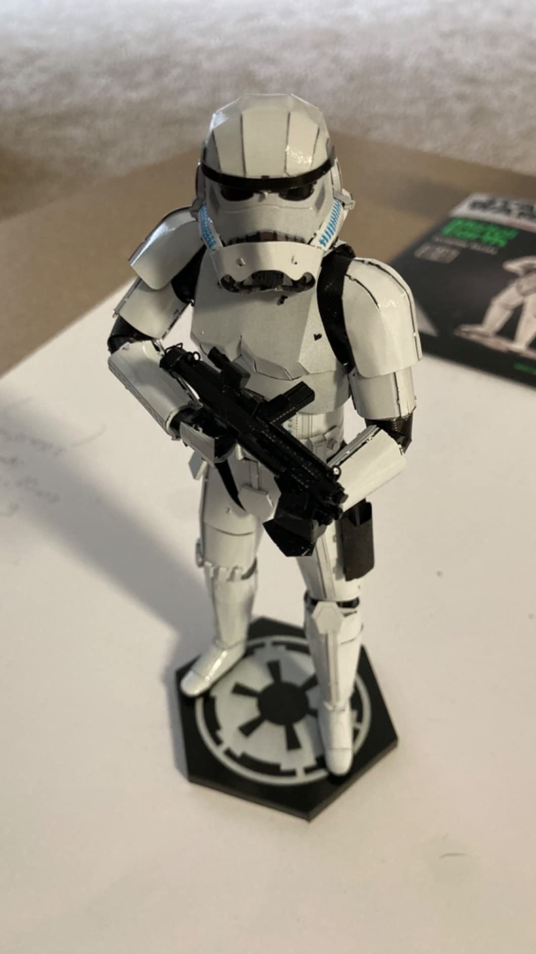 Metal Earth Premium Series Star Wars Stormtrooper 3D Metal Model Kit customer photo 2
