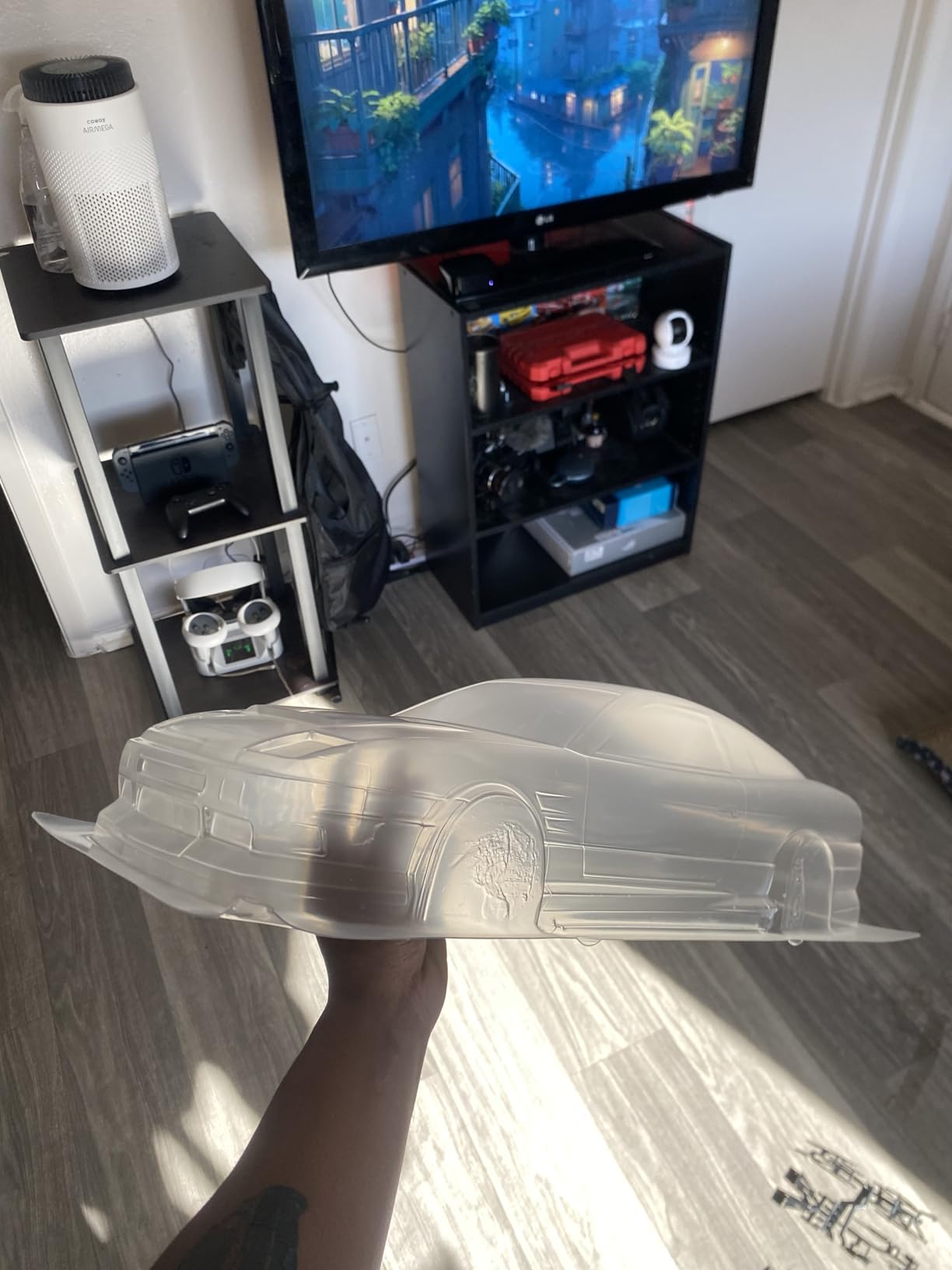 1/10 Scale RC Onroad Racing Drift Touring Car Transparent Clear Lexan Body Shell (NS 180SX) customer photo 1