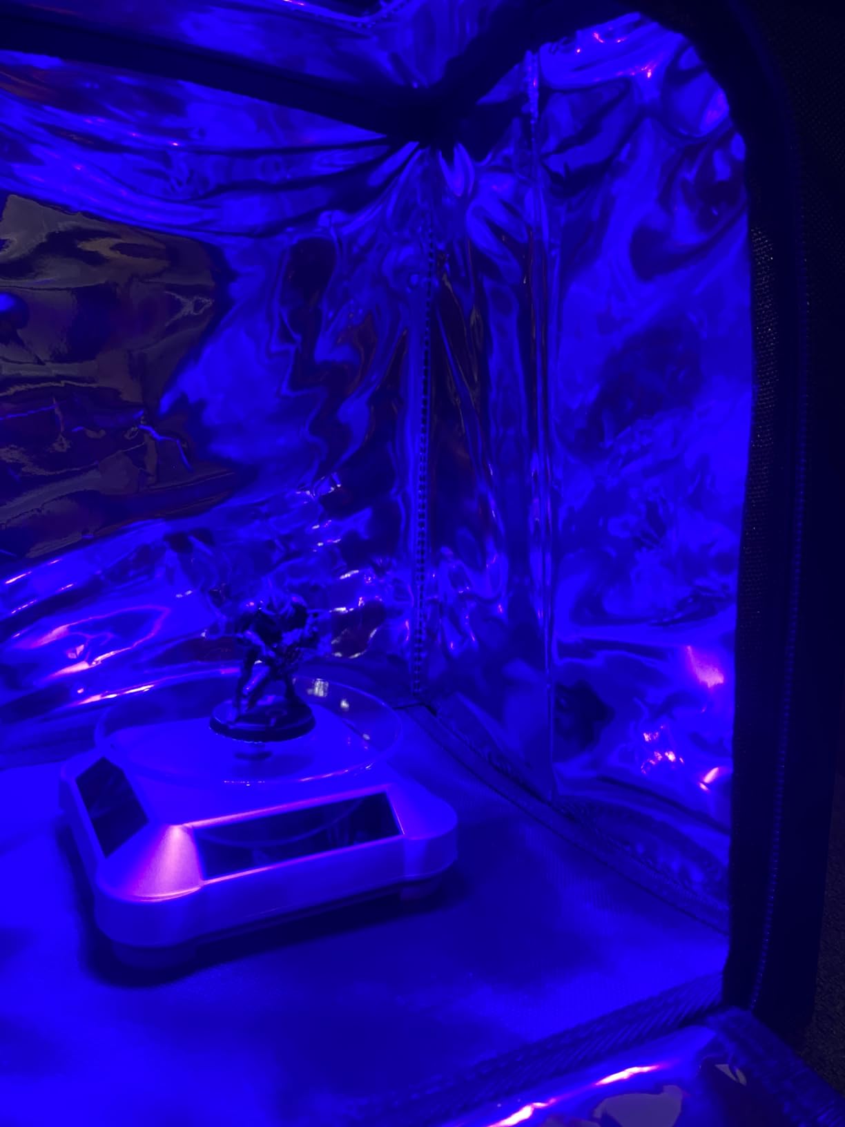 3D Printer Resin Curing Station DIY Curing Enclosure with UV Light UV Lamp Solar Turntable for 405nm UV Resin SLA DLP LCD 3D Printer Solidify Model customer photo 2