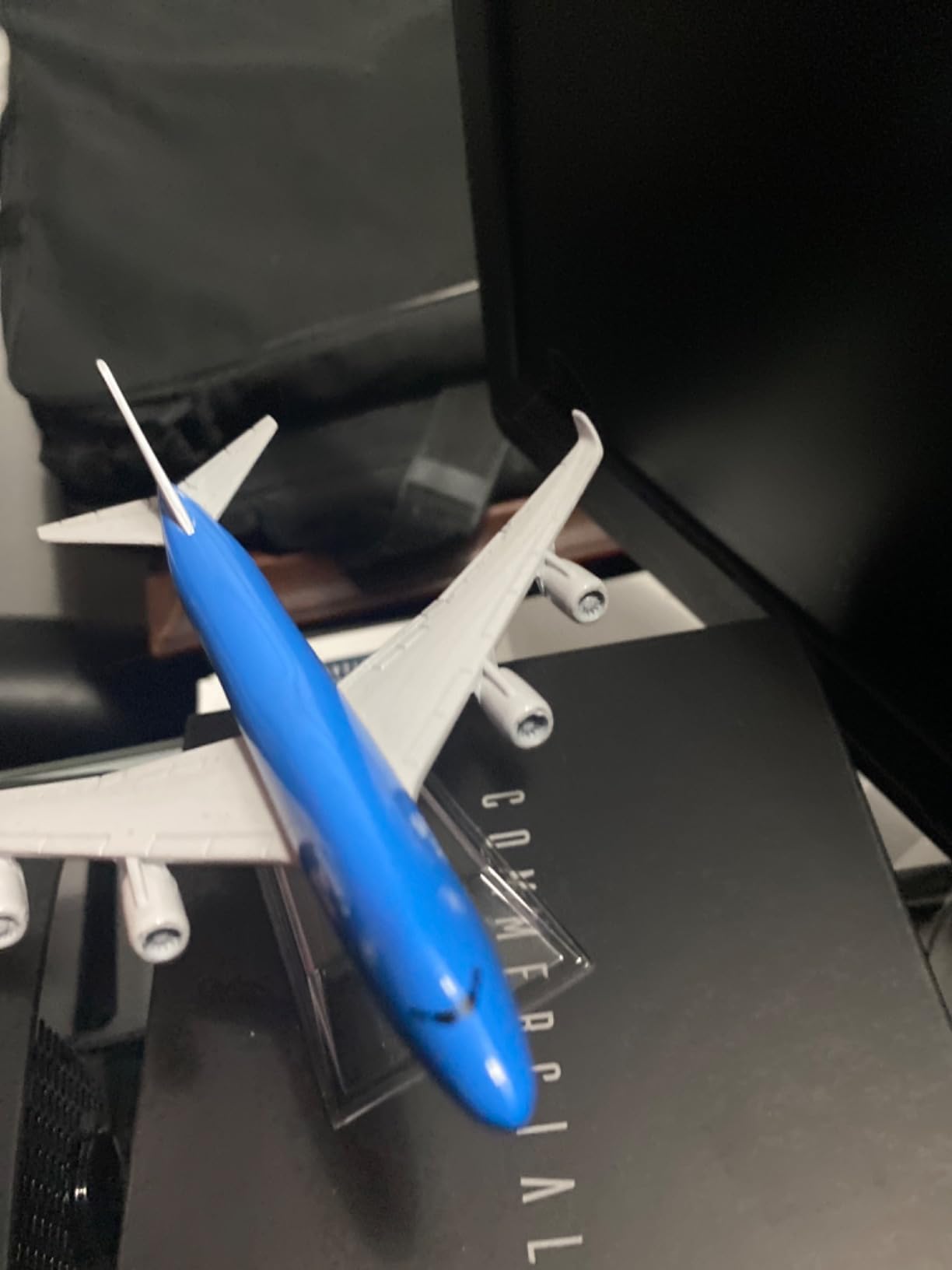 Delta Boeing 747 Plane Model Alloy Metal Airplane Models Die-cast 1:400 customer photo 2