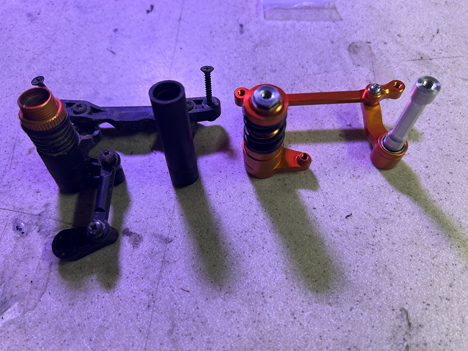 Aluminum Steering Assembly Servo Saver Orange Fits HPI Savage 4.6 5.9 Flux X XL 85058 customer photo 1