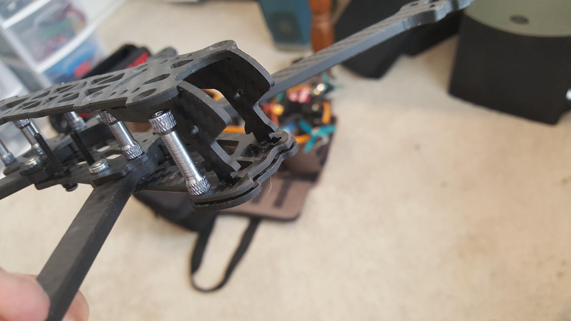 295mm FPV Racing Drone Frame 7inch Carbon Fiber Quadcopter FPV Freestyle Frame with 5mm Arms customer photo 1