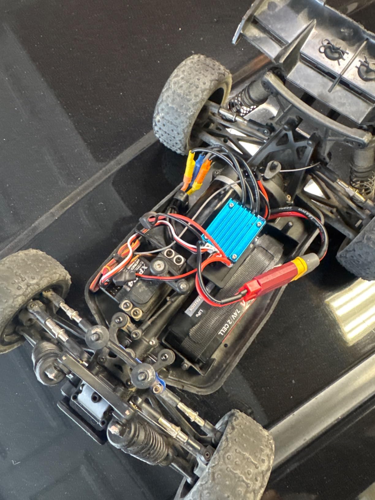 Surpass Hobby 2430 5800KV 7200KV 4P Sensorless Brushless Motor & 25A Brushless ESC Electric Speed Controller for 1/16 1/18 RC Car Truck Model (7200KV) customer photo 1