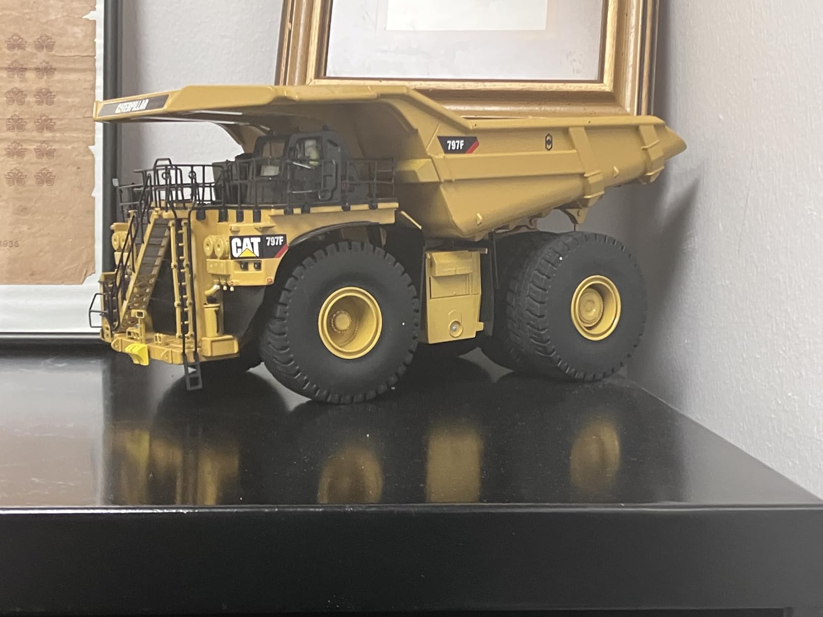 Diecast Masters 1/50 CAT Caterpillar 797F 4 Tier Mining Truck High Line Series Diecast Model 85655 customer photo 1