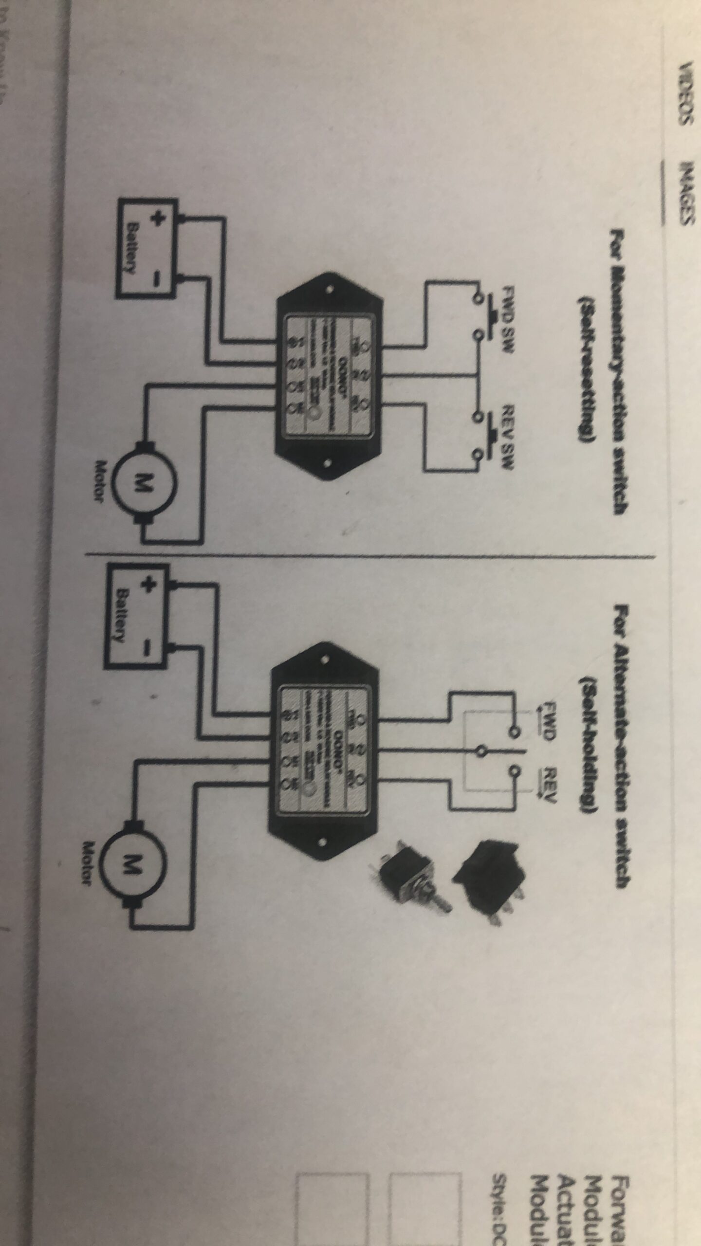OONO Forward and Reverse Relay Module for Motor/Linear Actuator, Reversing Relay Module (DC 12V) customer photo 1