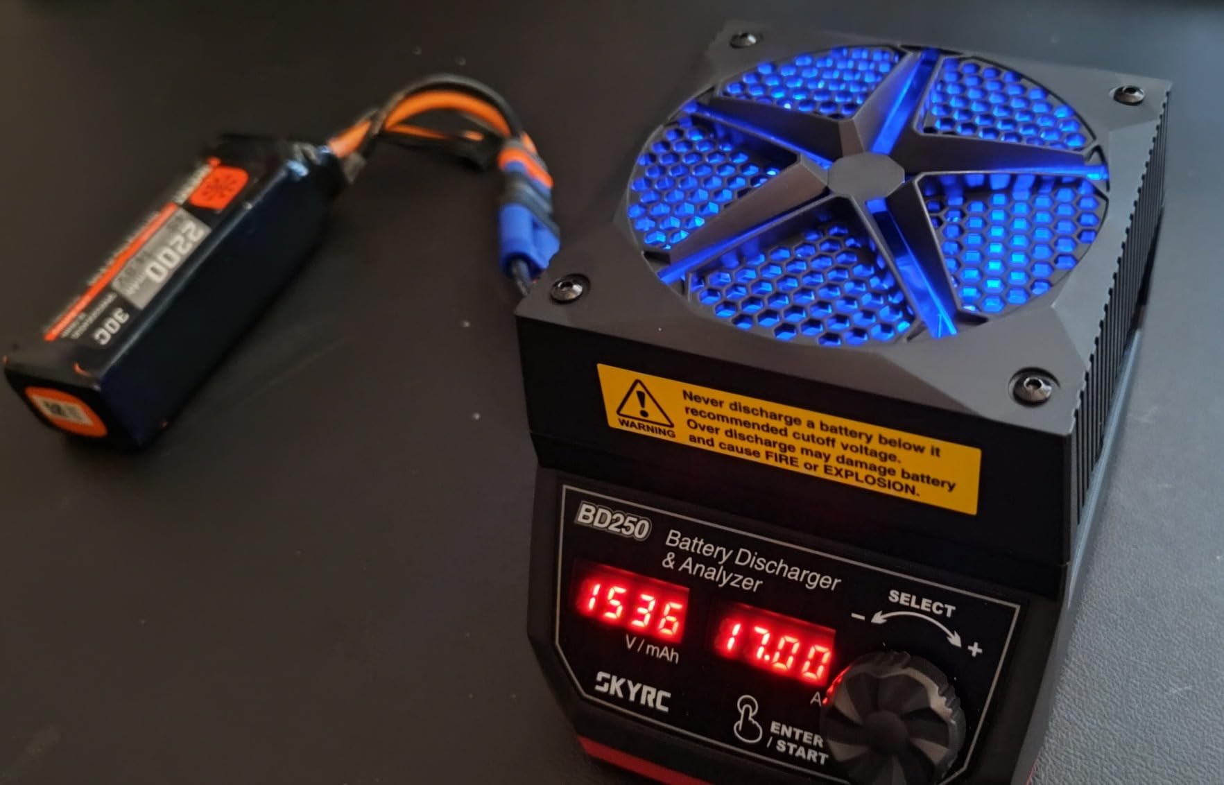SkyRC BD250 250W 35A LiPo/LiHV/NiMH Battery Discharger & Analyzer customer photo 2