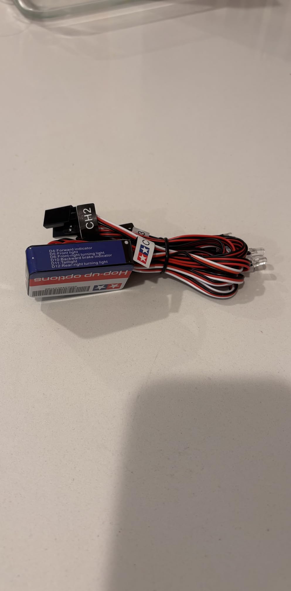 12 LED RC Lighting Kit for Steering/Brake/Smart Simulation Flash RC Lights for 1/10 Scale Models RC Car Yokomo Tamiya HSP HPI AXIAL RC4WD Traxxas customer photo 1