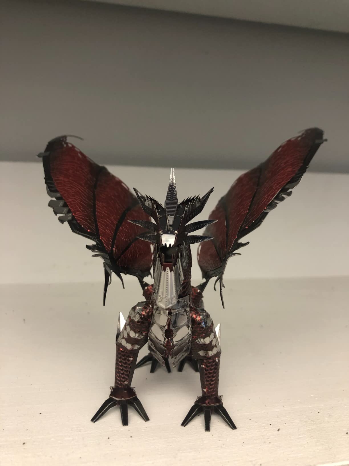 Piececool 3D Metal Model Kits-Black Dragon King, DIY 3D Puzzles for Adults Brain Teaser Puzzles for Teens, Great Birthday New Year Gifts, 107 Pcs customer photo 1