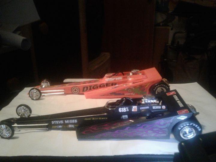 AMT Steve McGee Black Beauty Wedge Dragster 1:25 Scale Plastic Model Kit customer photo 1