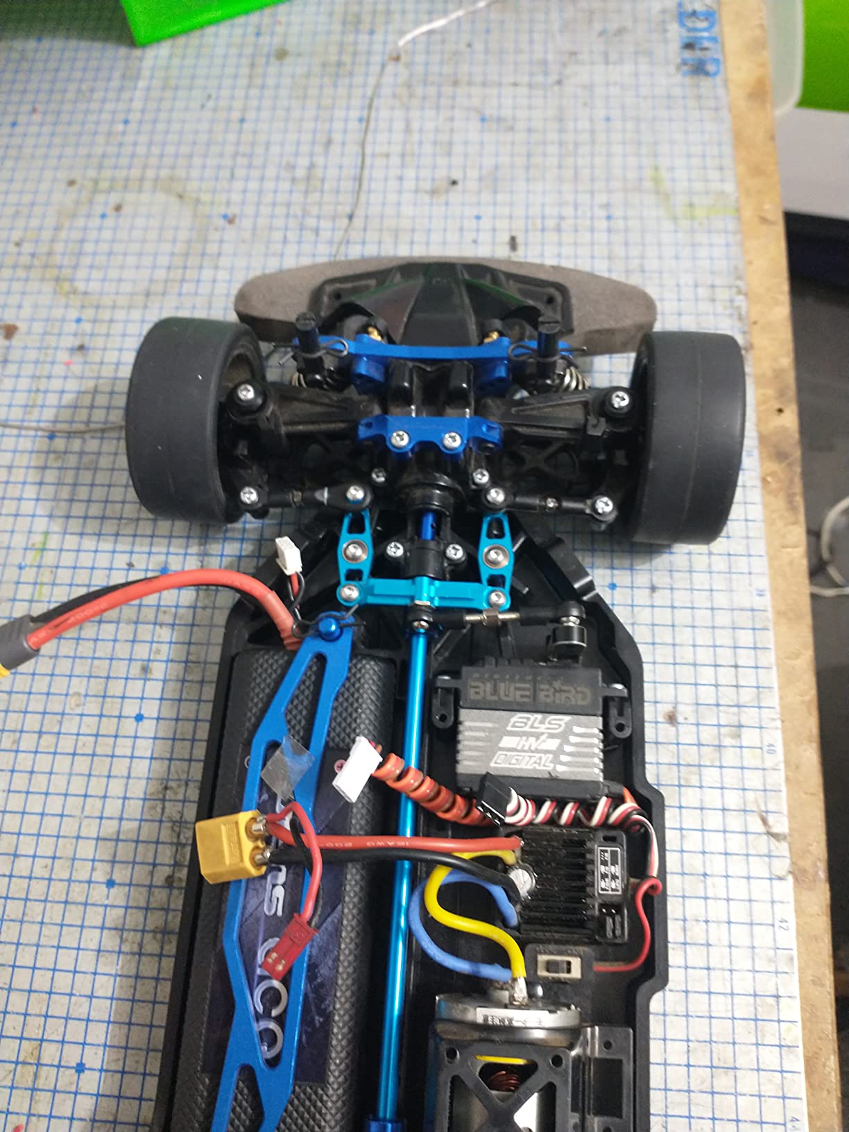 RC Aluminum Alloy Ball Bearing Crank Steering Set for Tamiya TT-02 TT02-B Upgrade Parts customer photo 1