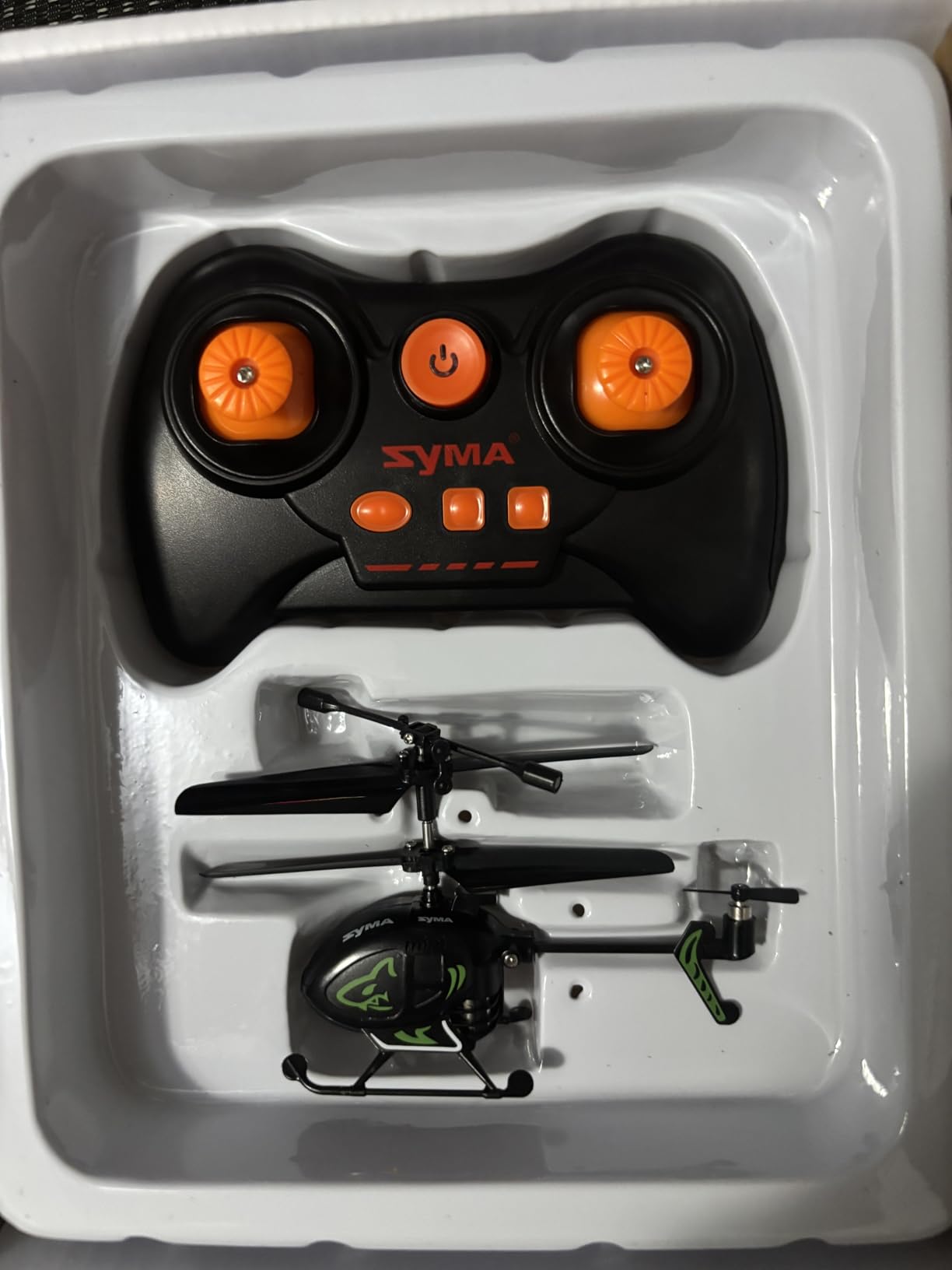 SYMA S100 Mini RC Helicopter with Gyro Stabilizer, Altitude Hold, 3.5 Channel, 5-7 Min Flight Time, Remote Control Helicopter Toy for Boys and Girls customer photo 2