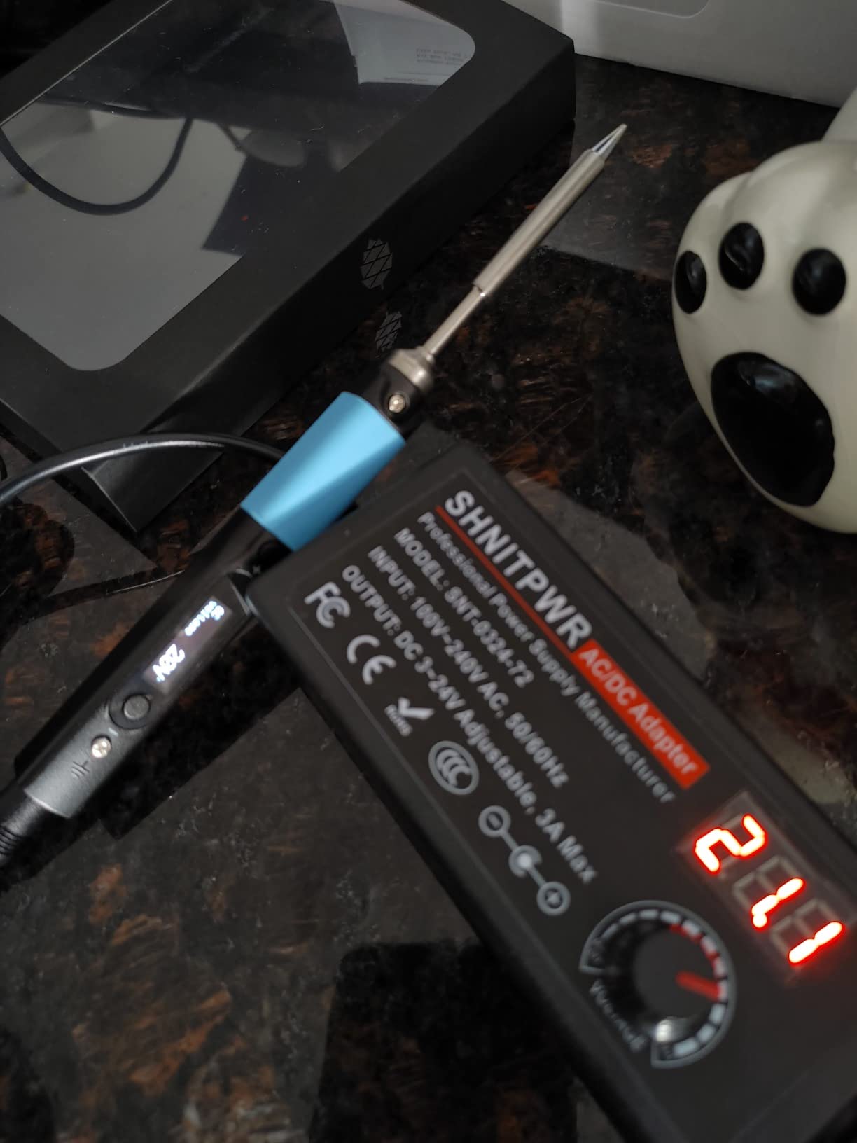 SHNITPWR 3V ~ 24V 3A 72W Power Supply Adjustable DC Variable Universal AC/DC Adapter customer photo 2