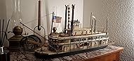 Artesanía Latina - Wooden Model Ship Kit - Paddle Steamer King of The Mississippi - Model 20515, Scale 1:80 - Scale Models for Assembling - Intermediate Level customer photo 1