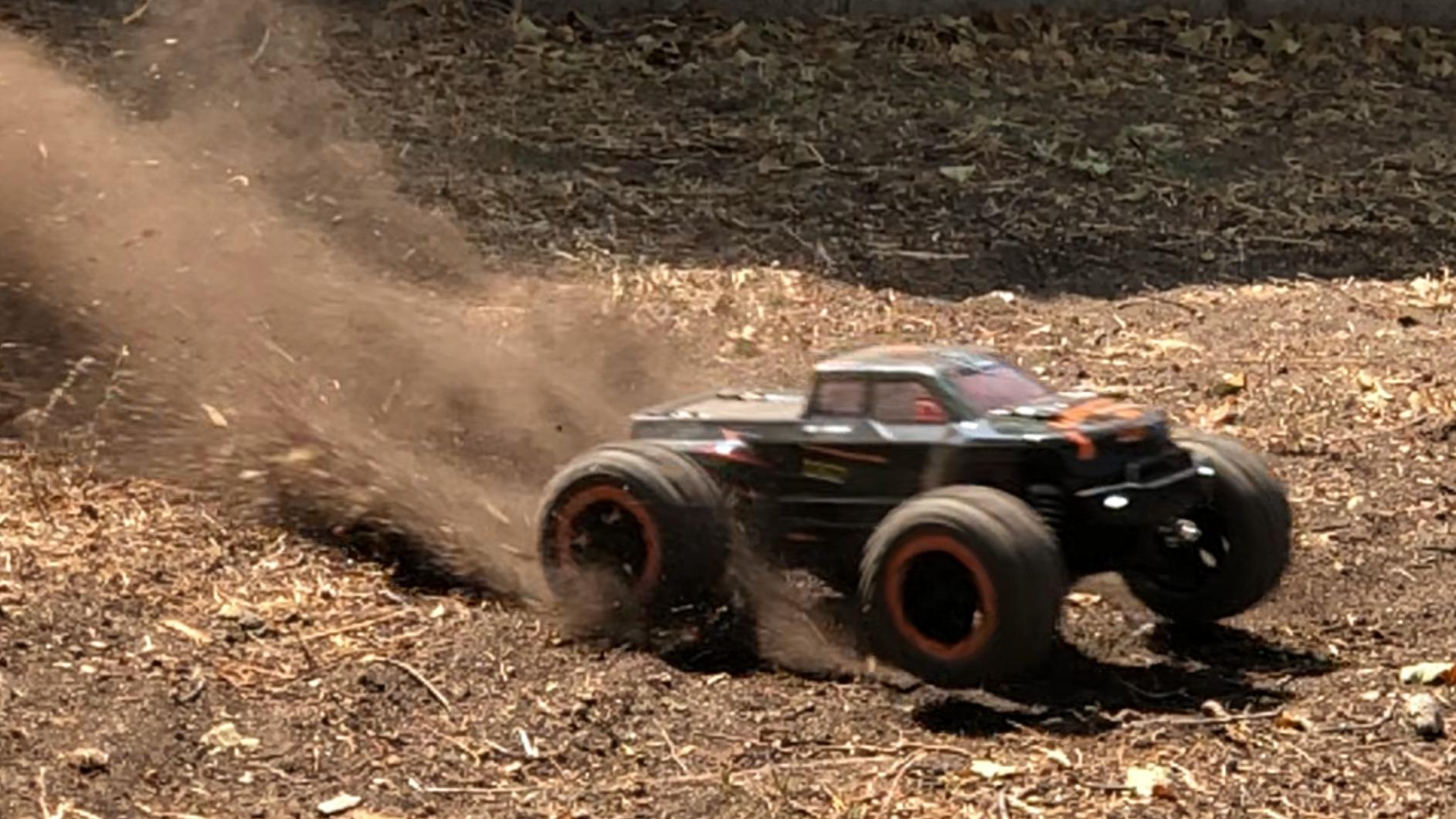 HAIBOXING Remote Control Car 16889, 1:16 Scale 2.4Ghz RC Cars 4x4 Off Road Trucks, Waterproof RTR RC Monster Truck 36KM/H, Toys for Kids and Adults with 2 Batteries 35+ mins Play customer photo 1