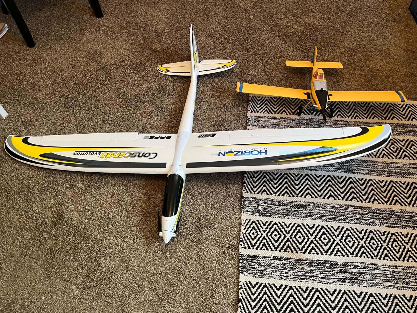 E-flite RC Airplane Conscendo Evolution 1.5m BNF Basic Transmitter Battery and Charger Not Included with Safe Select EFL01650 customer photo 1