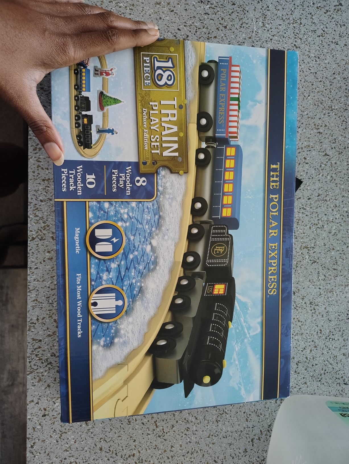 MasterPieces Wood Train Sets - The Polar Express 18 Piece Train Set customer photo 2