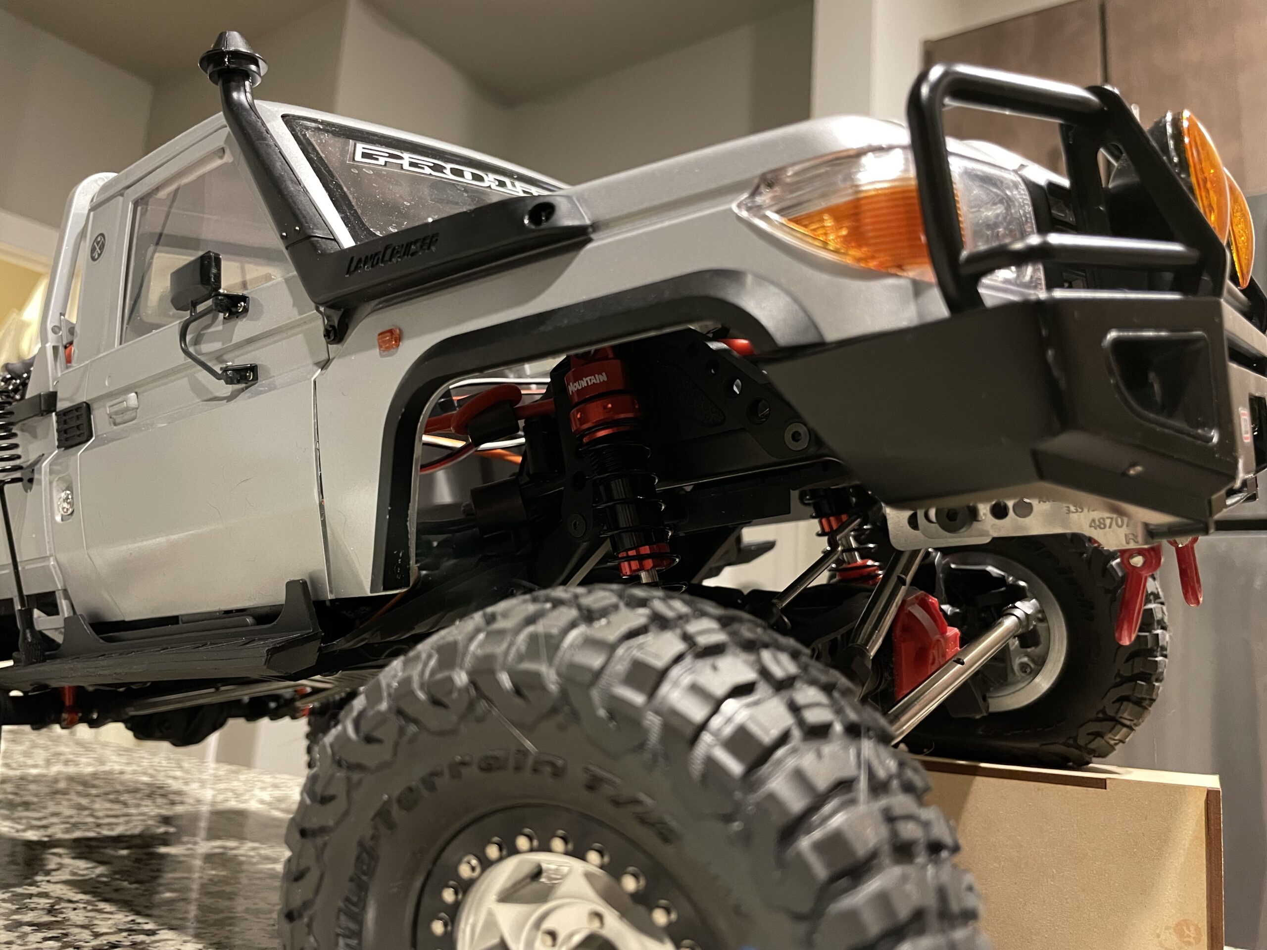 INJORA RC Shock Absorber Set 4pcs RC Dampers for 1/10 RC Crawler Axial SCX10 90046 AXI231017 TRX-4 D90 (100mm) customer photo 1