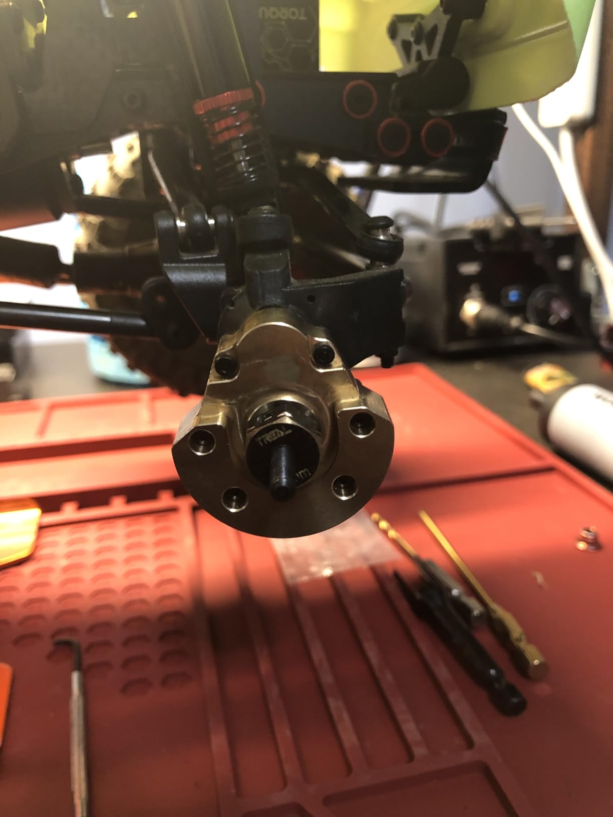 Heavy Weight Brass Outer Portal Drive Housing 65g for 1/10 RC Crawler Car Redcat GEN8 Upgrades Parts (4PCS) customer photo 2