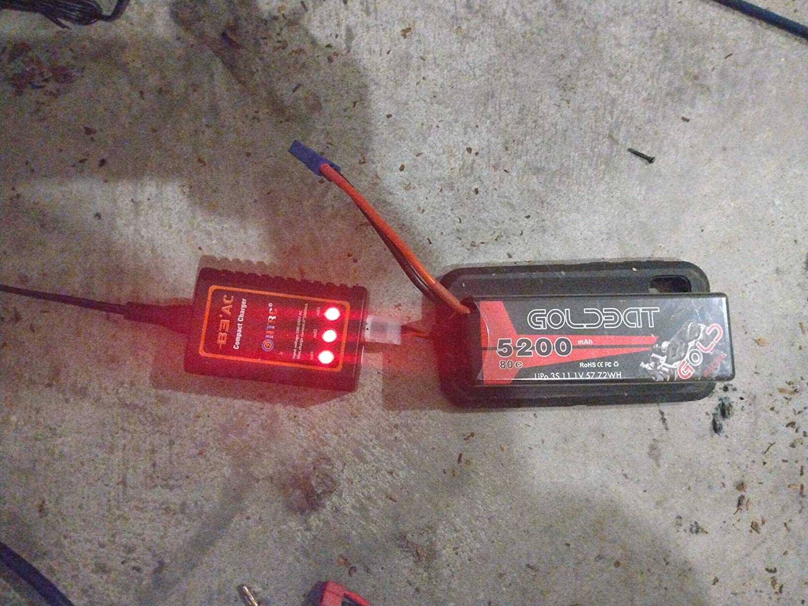 LiPo Battery Charger 2S-3S RC Balance Charger Compact Charger for 7.4-11.1V LiPo Batteries (Black) customer photo 1