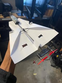 POWERUP 4.0 The Next-Generation Smartphone Controlled Paper Airplane Kit, RC Controlled. Easy to Fly with Autopilot & Gyro Stabilizer customer photo 2