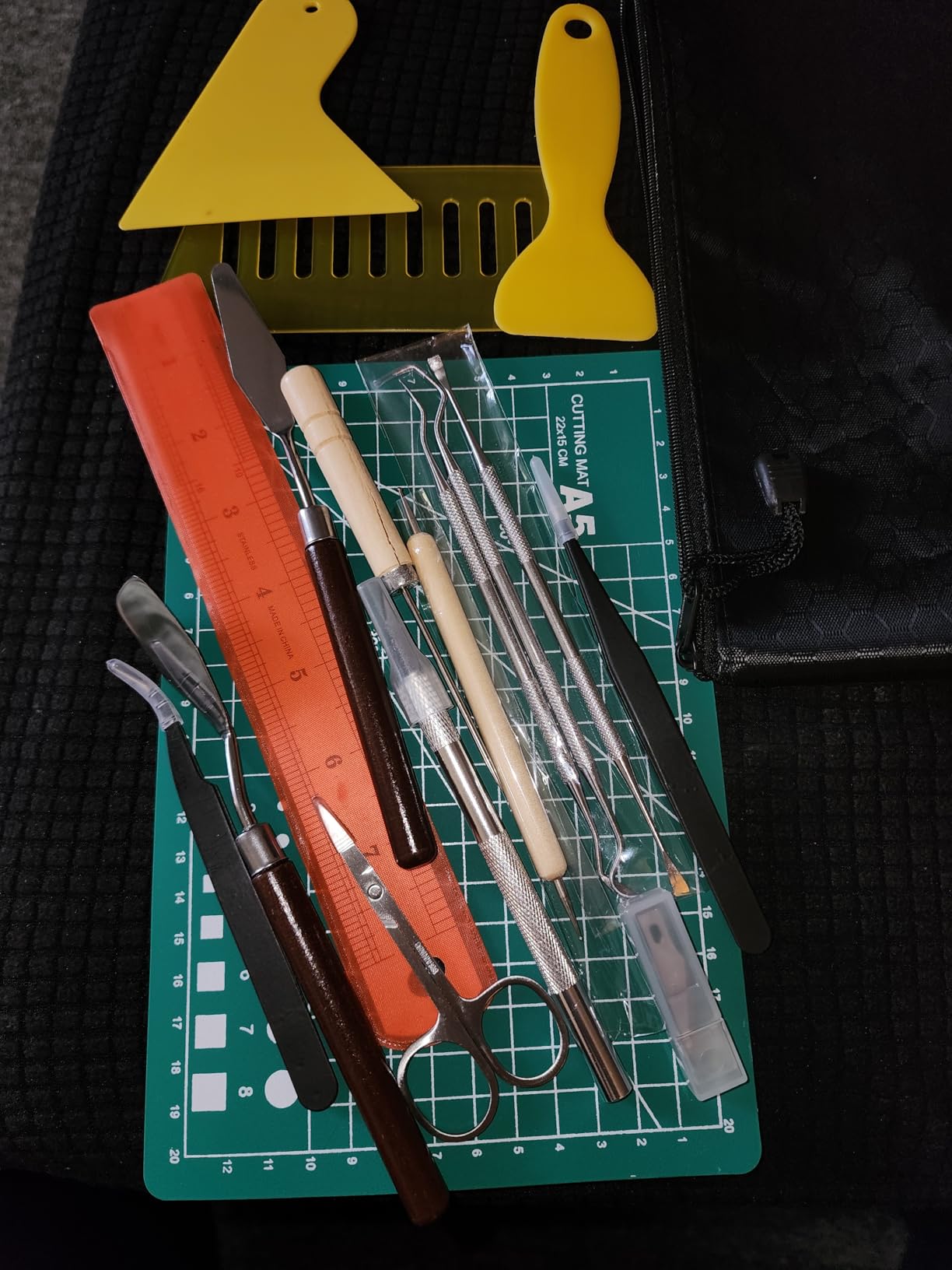 28 PCS Precision Craft Tools Set Vinyl Weeding Tools Kit for Weeding Vinyl, DIY Art Work Cutting, Hobby, Scrapbook customer photo 1