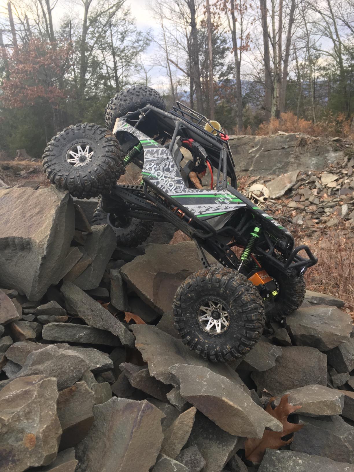 Shock Absorber Damper 130mm Oil Adjustable Alloy Aluminum for RC Car 1/10 Crawler Truck Upgraded Hop-Up Parts HPI HSP Traxxas Losi Axial Tamiya Redcat Himoto Losi(Green) customer photo 1