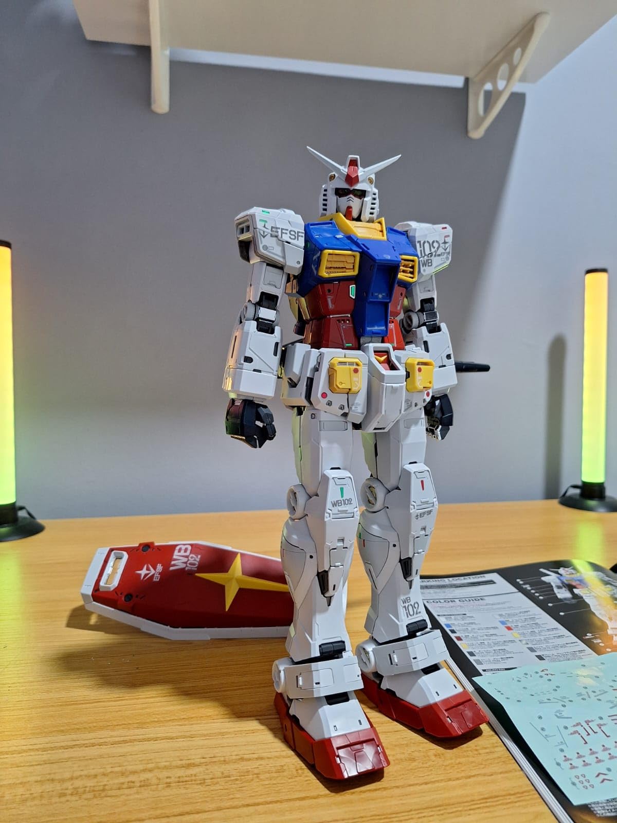 Bandai Hobby - Mobile Suit Gundam - RX-78-2 Gundam PG Unleashed 1/60 Model Kit customer photo 1