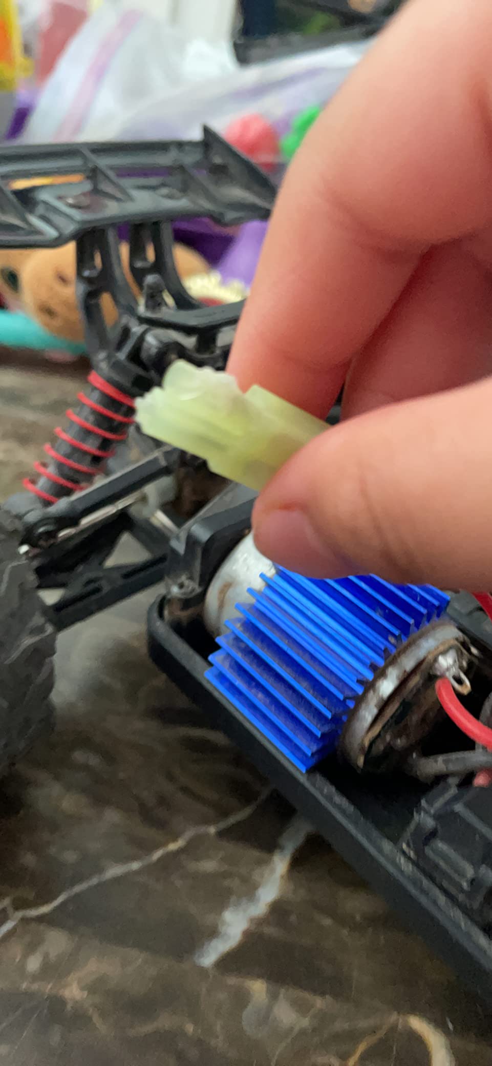 Zeee 7.2V 4200mAh NiMH Battery with Tamiya Connector High Power for RC Car Truck Associated HPI Losi Kyosho Tamiya Hobby(2 Pack) customer photo 1