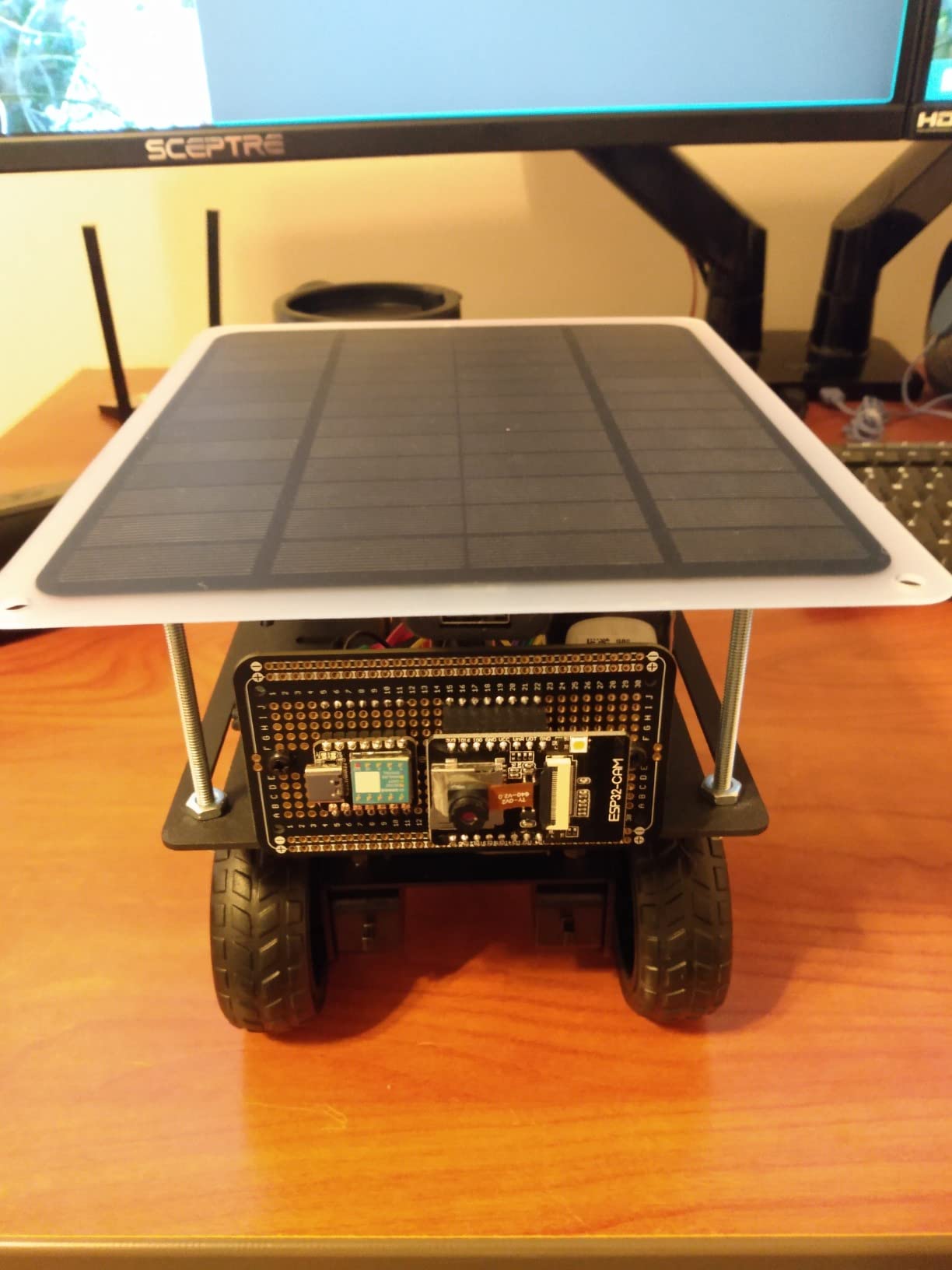 LewanSoul 4WD Smart Chassis Car Kit with Aluminum Alloy Chassis, TT Motor, 66mm Wheels, Robotic Moving Platform (Black, Unassembled) customer photo 1