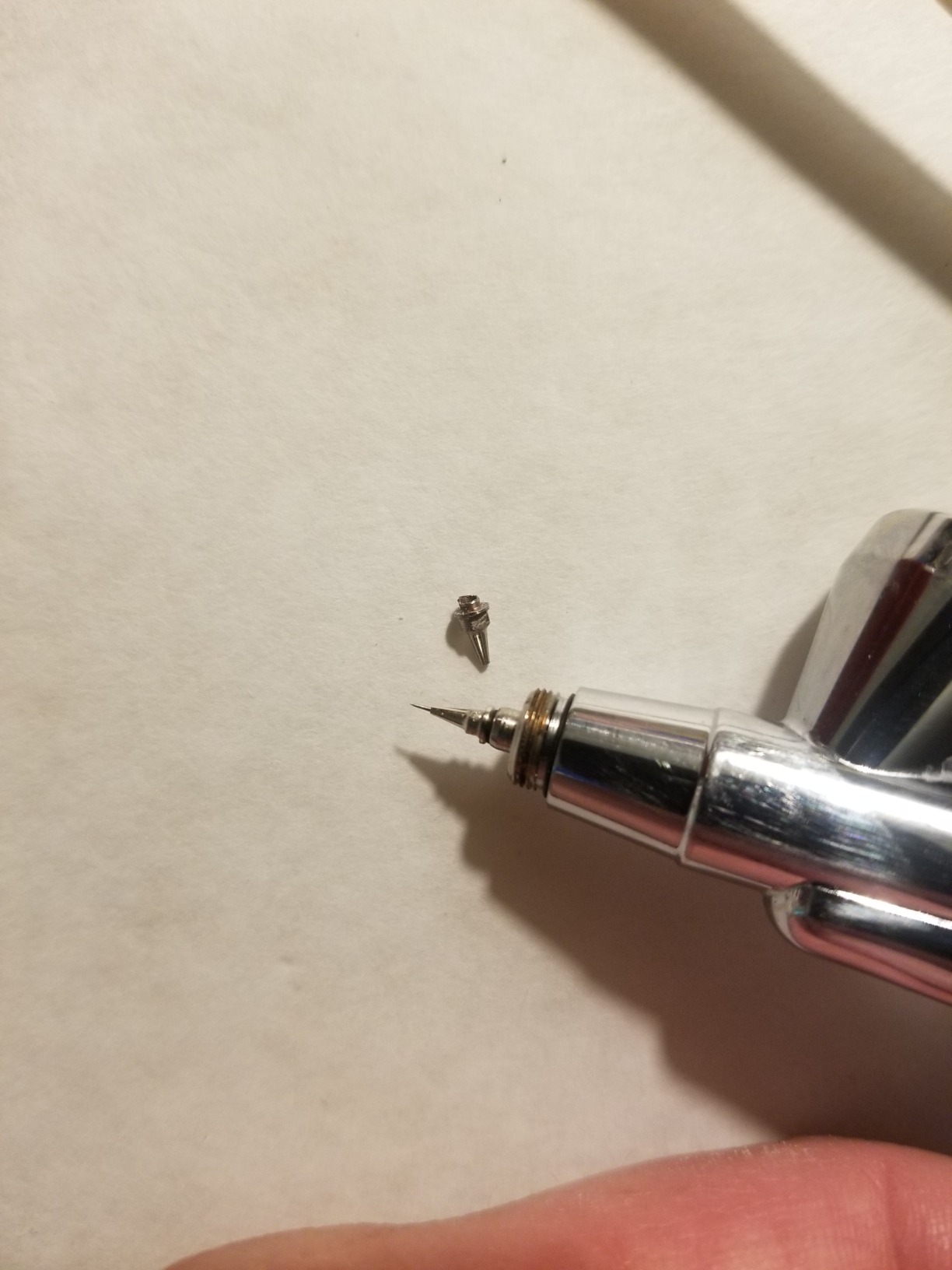 Airbrush Needles Nozzle 0.2mm, 0.3mm, 0.5mm Spray Gun Nozzle Needle Tip Replacement Parts for Airbrush Gun customer photo 1