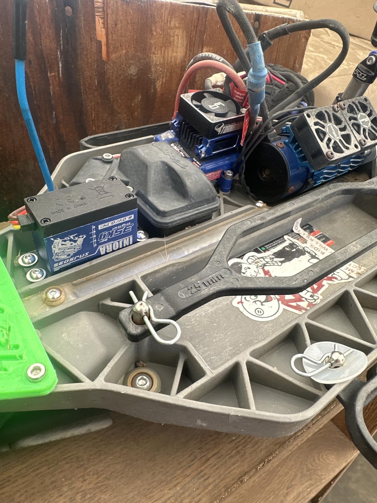 INJORA RC Servo 35KG Digital Servo High Torque RC Parts for 1/10 RC Crawler VP VS4-10 SCX10 Pro SCX10 TRX4 D90 (Control Angle 90°-180°) customer photo 1